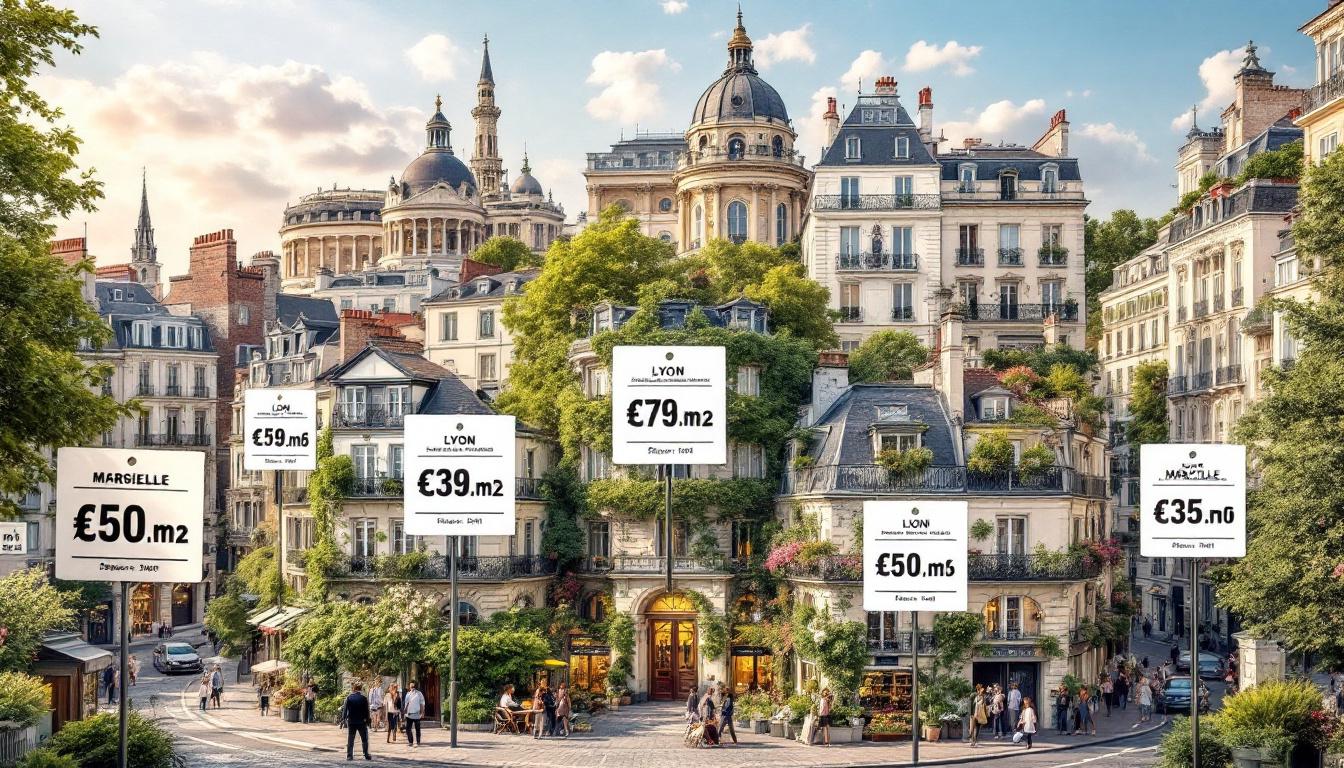 Où acheter moins cher : prix du m2 par ville français